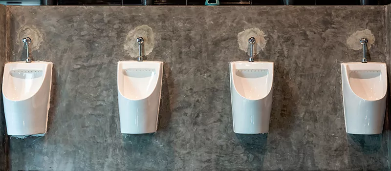Wall-Mounted Urinal Installation in Roseland, Burlington